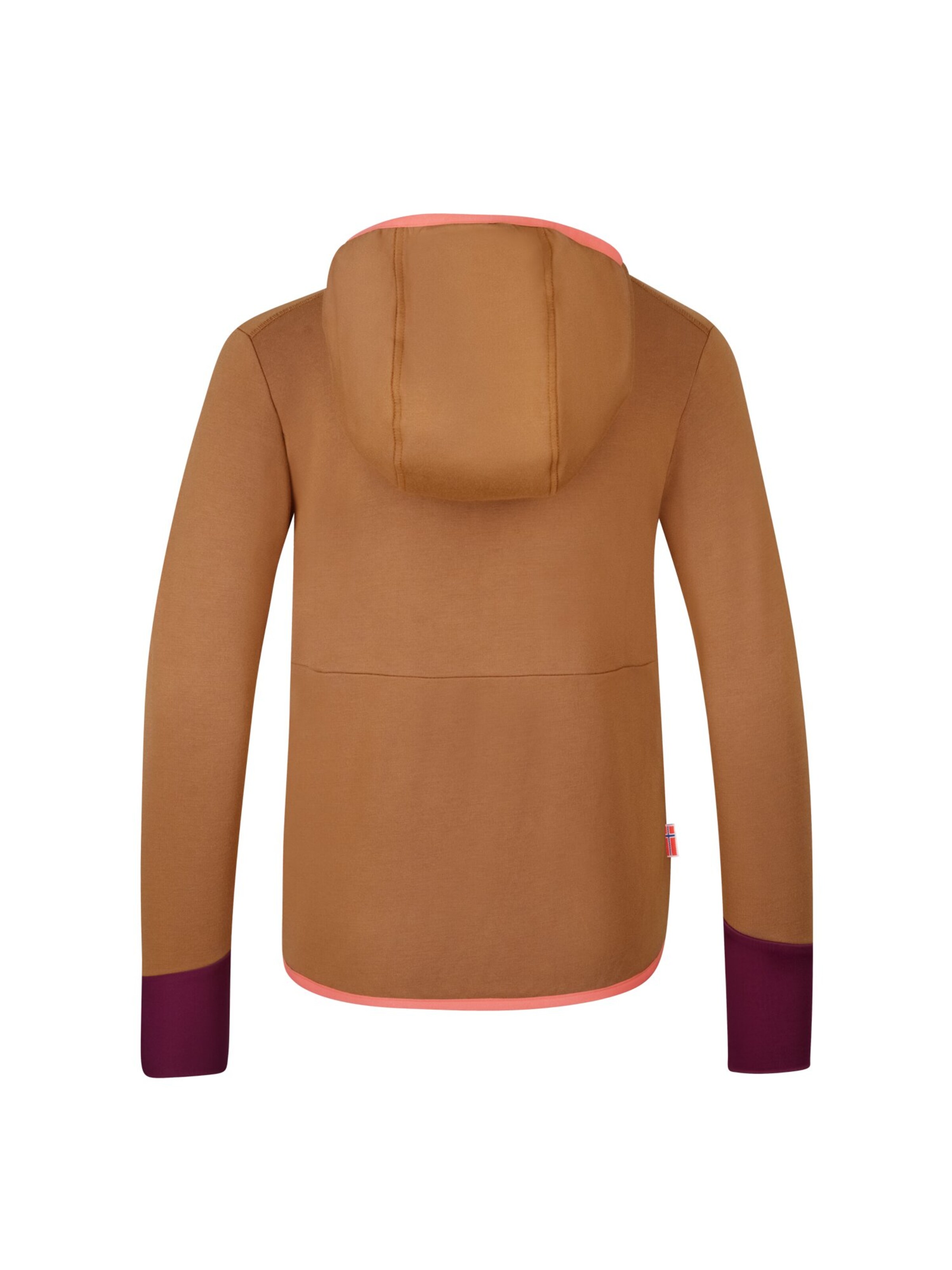 TROLLKIDS Fleece Jacket in Brown