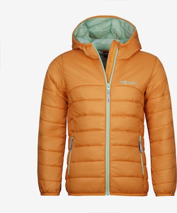 TROLLKIDS Outdoor jacket in Orange: front