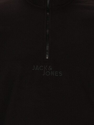 Jack & Jones Plus كنزة صوفية 'FRIDAY' بلون أسود