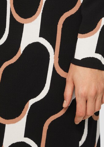 s.Oliver BLACK LABEL Gebreide jurk in Zwart