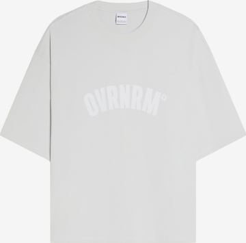 BershkaMajica - bijela boja: prednji dio