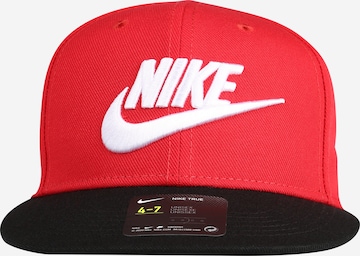 Chapeau 'TRUE LIMITLESS' Nike Sportswear en rouge : devant