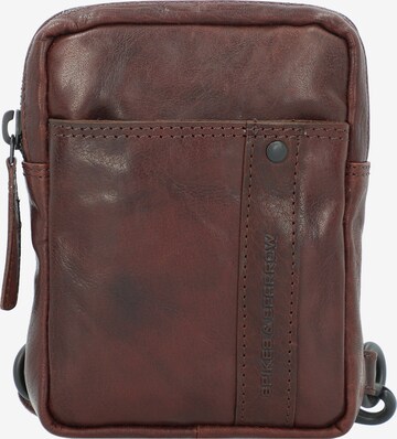 Spikes & Sparrow Crossbody Bag 'Bronco' in Brown: front