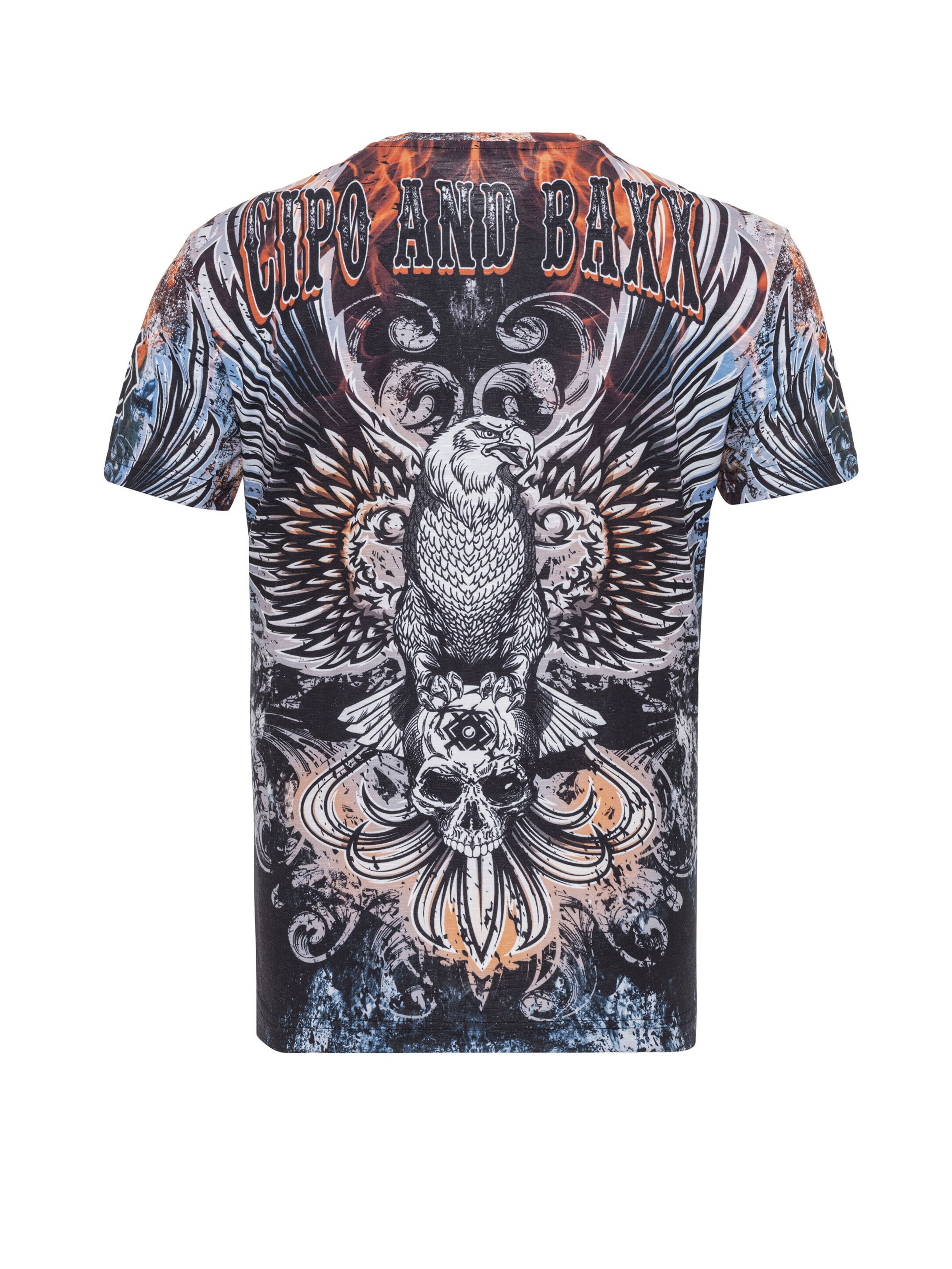 CIPO & BAXX Shirt 'CT818' in Blue