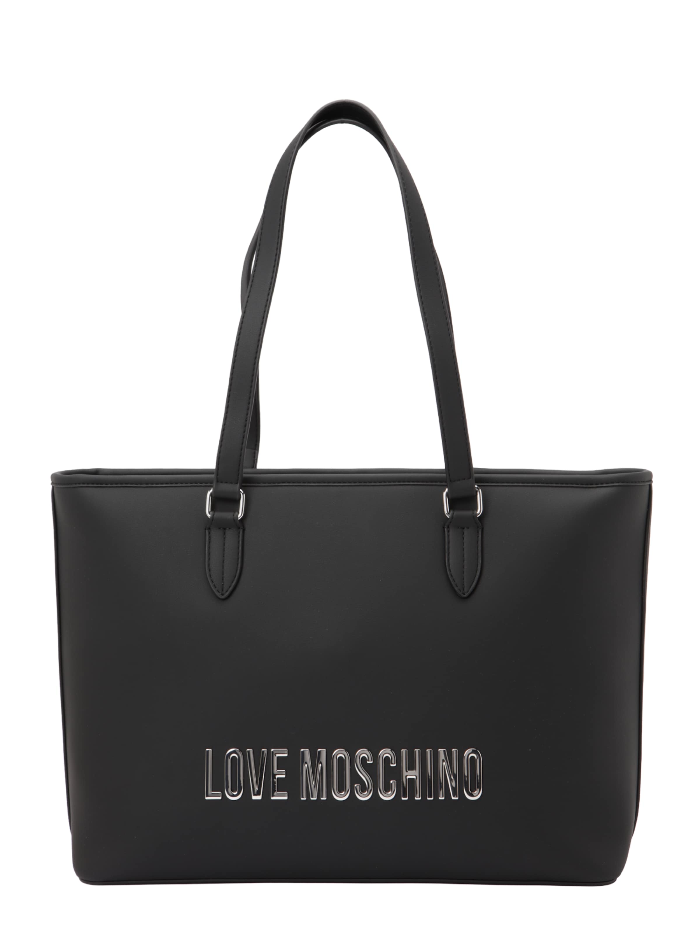 Borsa a mano di Love Moschino in nero: frontale