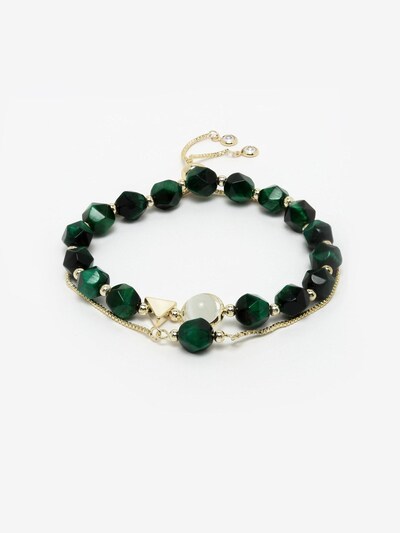 AVANT-GARDE PARIS Bracelet 'Statement' en 16 - 26 en vert, Vue avec produit