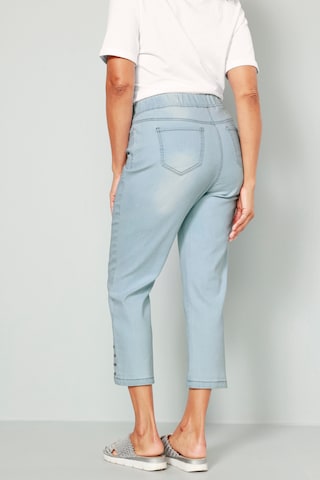 MIAMODA Slimfit Jeans in Blauw