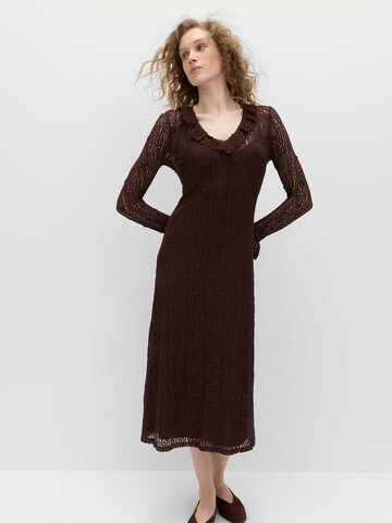 Robe Marks & Spencer en marron : devant