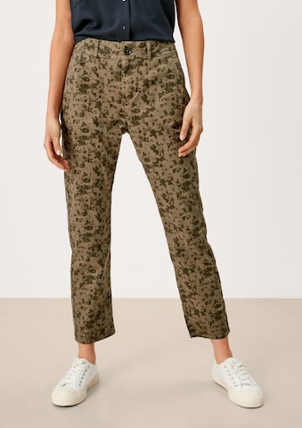 Regular Pantalon s.Oliver en vert