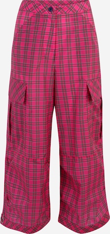 ABOUT YOU REBIRTH STUDIOS Lużny krój Spodnie 'Dodo' w kolorze różowy: przód