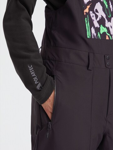 O'NEILL Loosefit Outdoorbroek 'Shred Bib' in Zwart