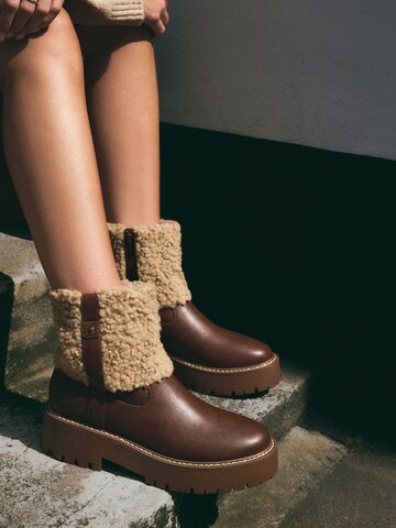 Bottines Next en marron : devant
