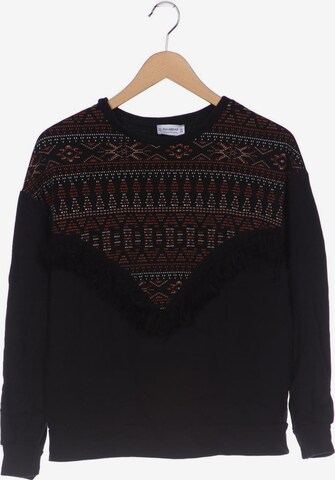 Pull&Bear Sweatshirt & Zip-Up Hoodie in XS in Black: front