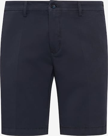 Boggi Milano Broek in Blauw: voorkant