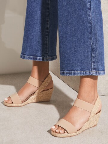 Lipsy Sandály – béžová