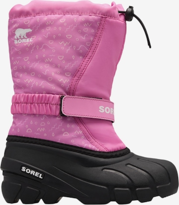 SOREL Snowboots 'Flurry' in Pink: Vorderseite