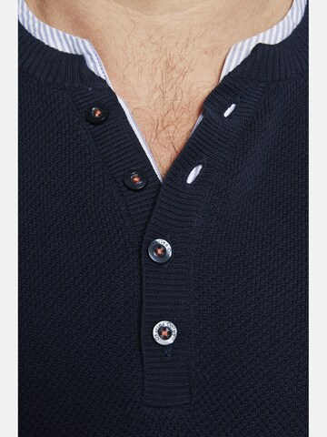 Charles Colby Sweater ' Earl Neamus ' in Blue