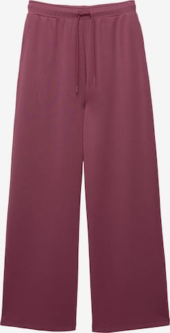 Pantalon Pull&Bear en violet : devant