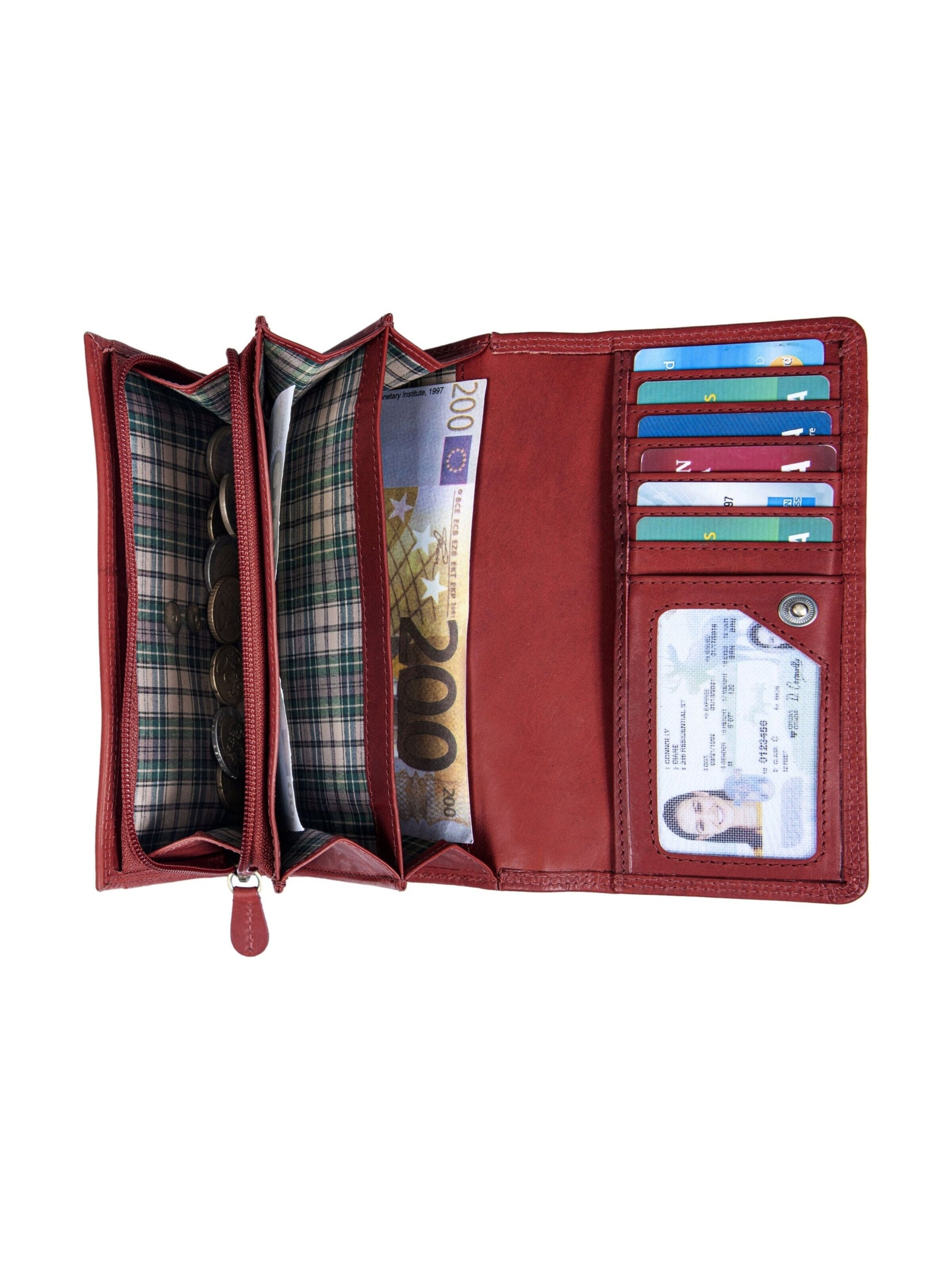 Benthill Wallet in Red