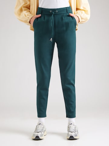 ZABAIONE - Tapered Pantalón plisado 'Le44andra' en verde: frente