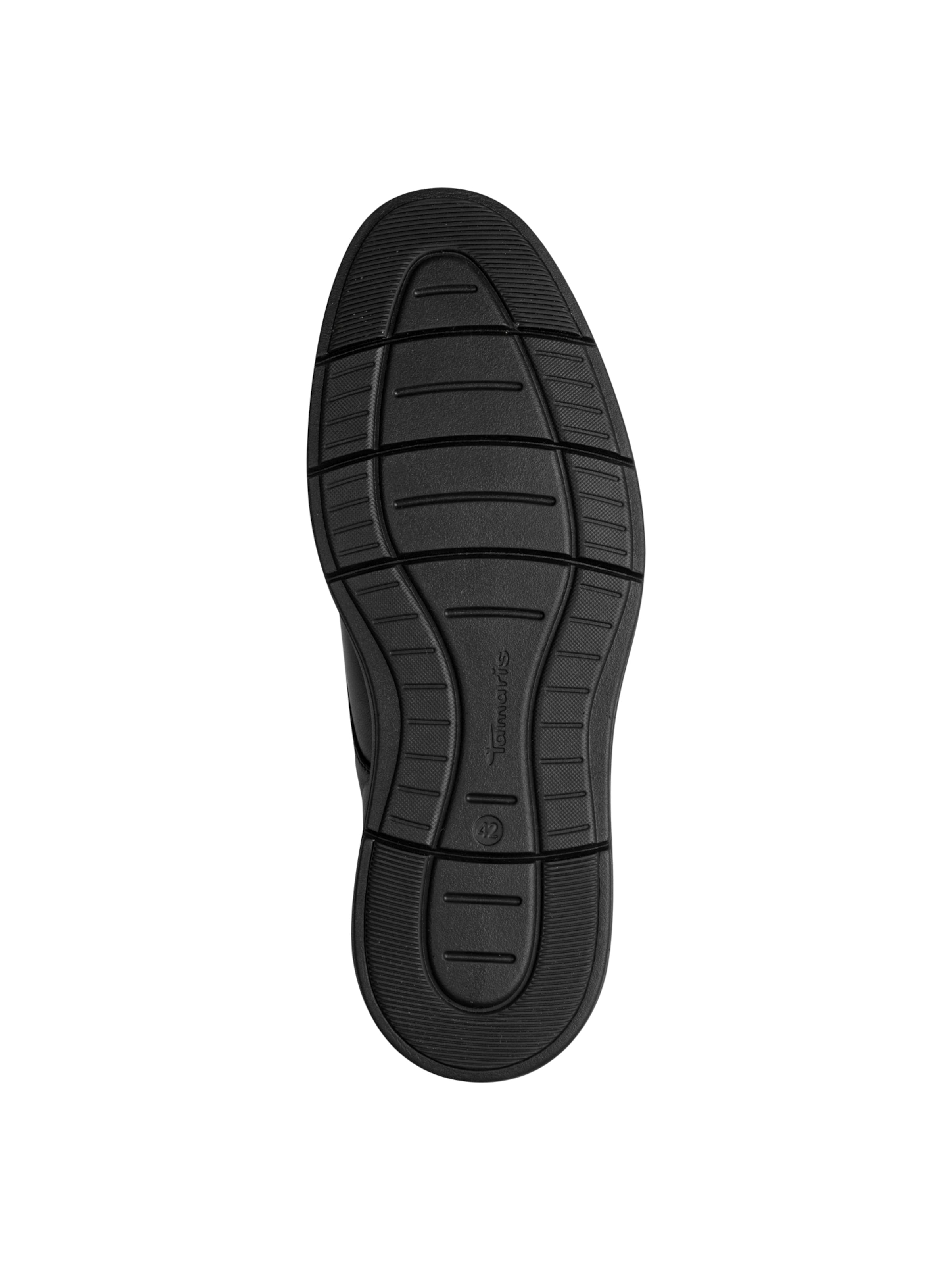 Chaussure de sport à lacets Tamaris en noir