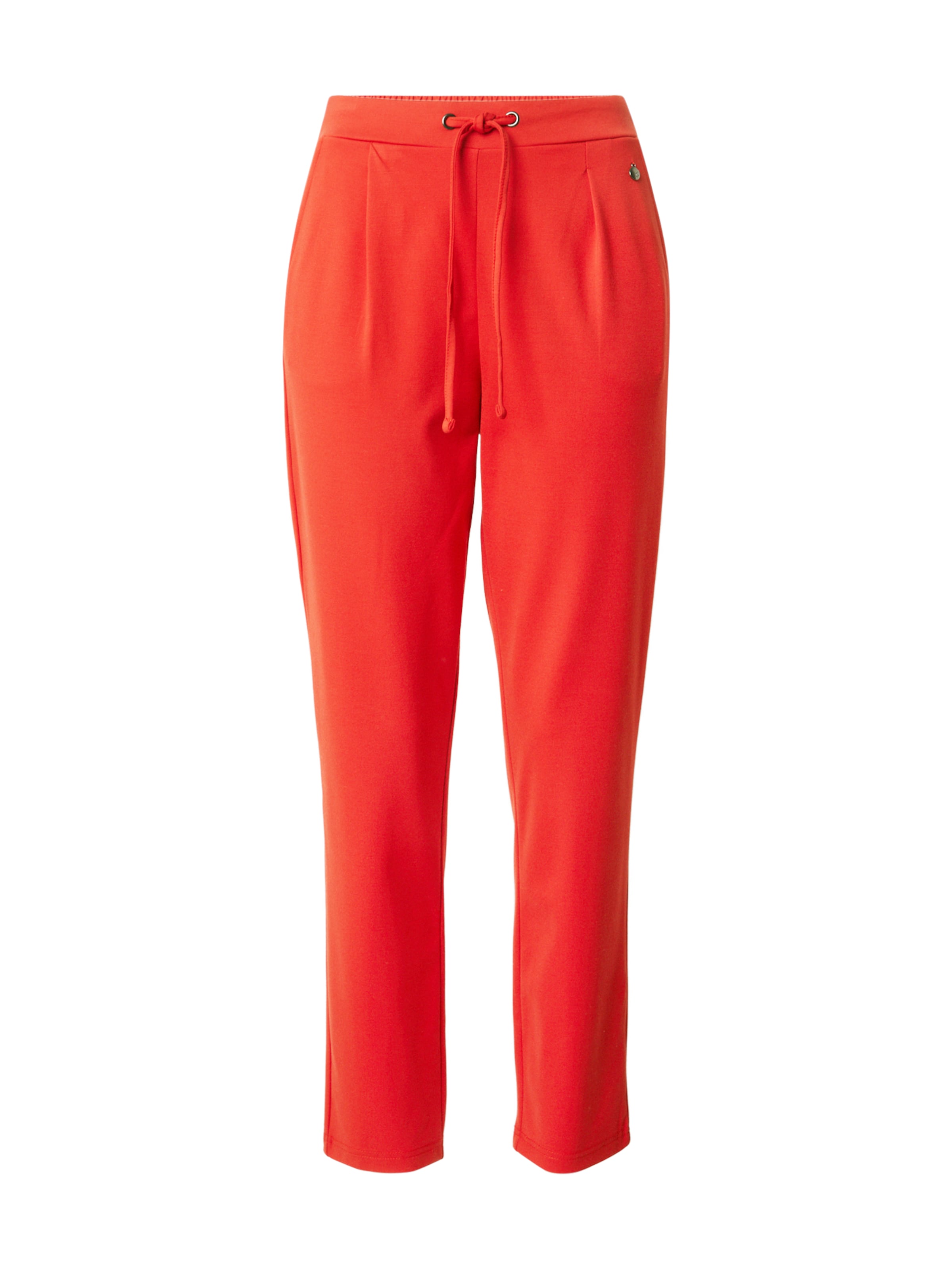 Fransa Regular Pleat-front trousers 'FRZASTRETCH 1' in Red: front