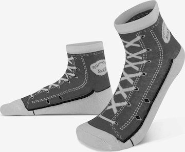 normani Socks in Grey: front