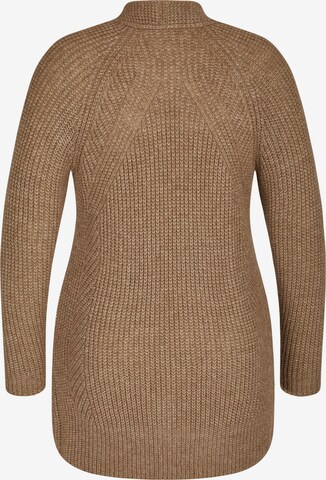 Lecomte Knit Cardigan in Beige