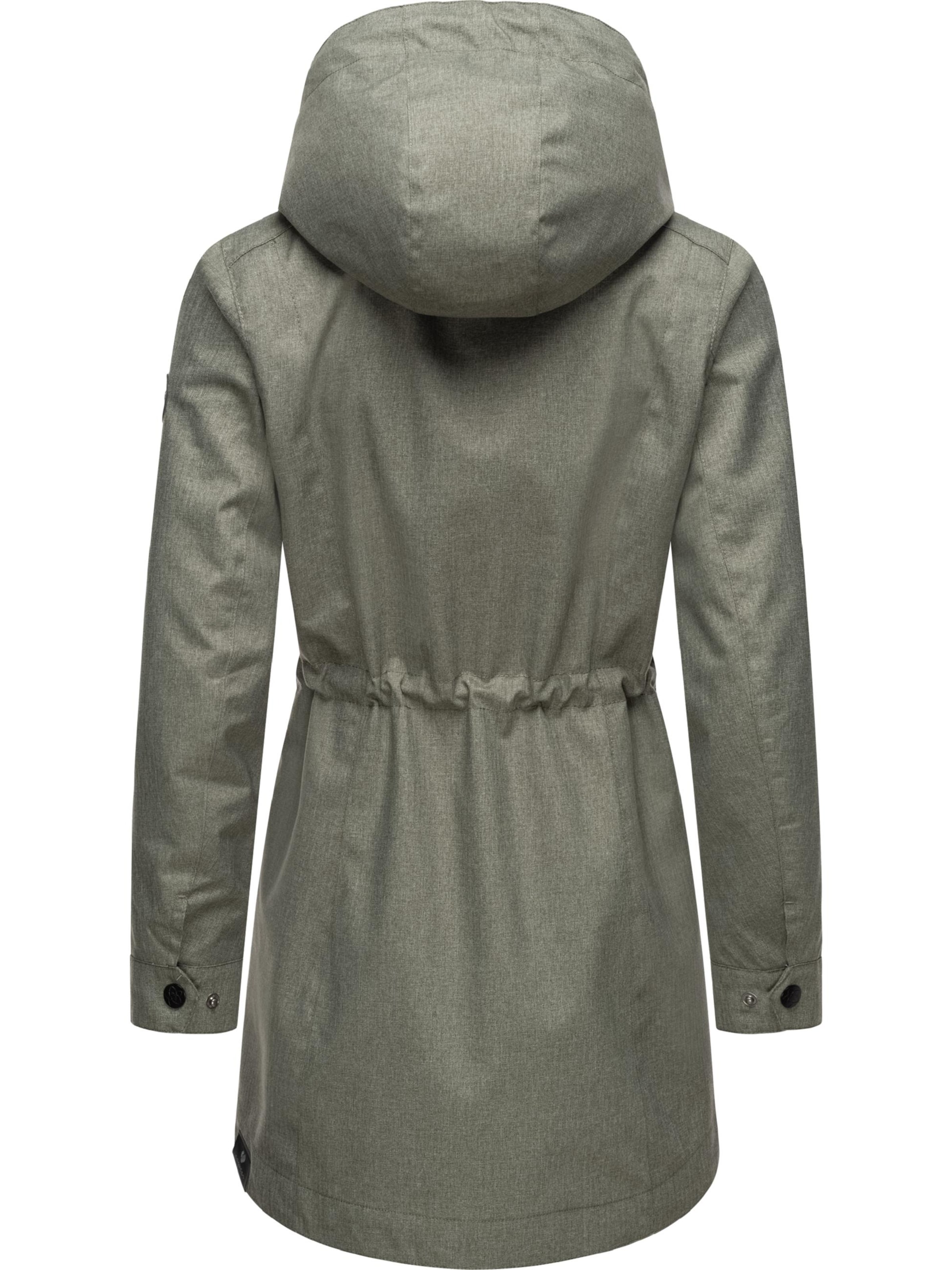 Ragwear Raincoat 'Dakkota II' in Green