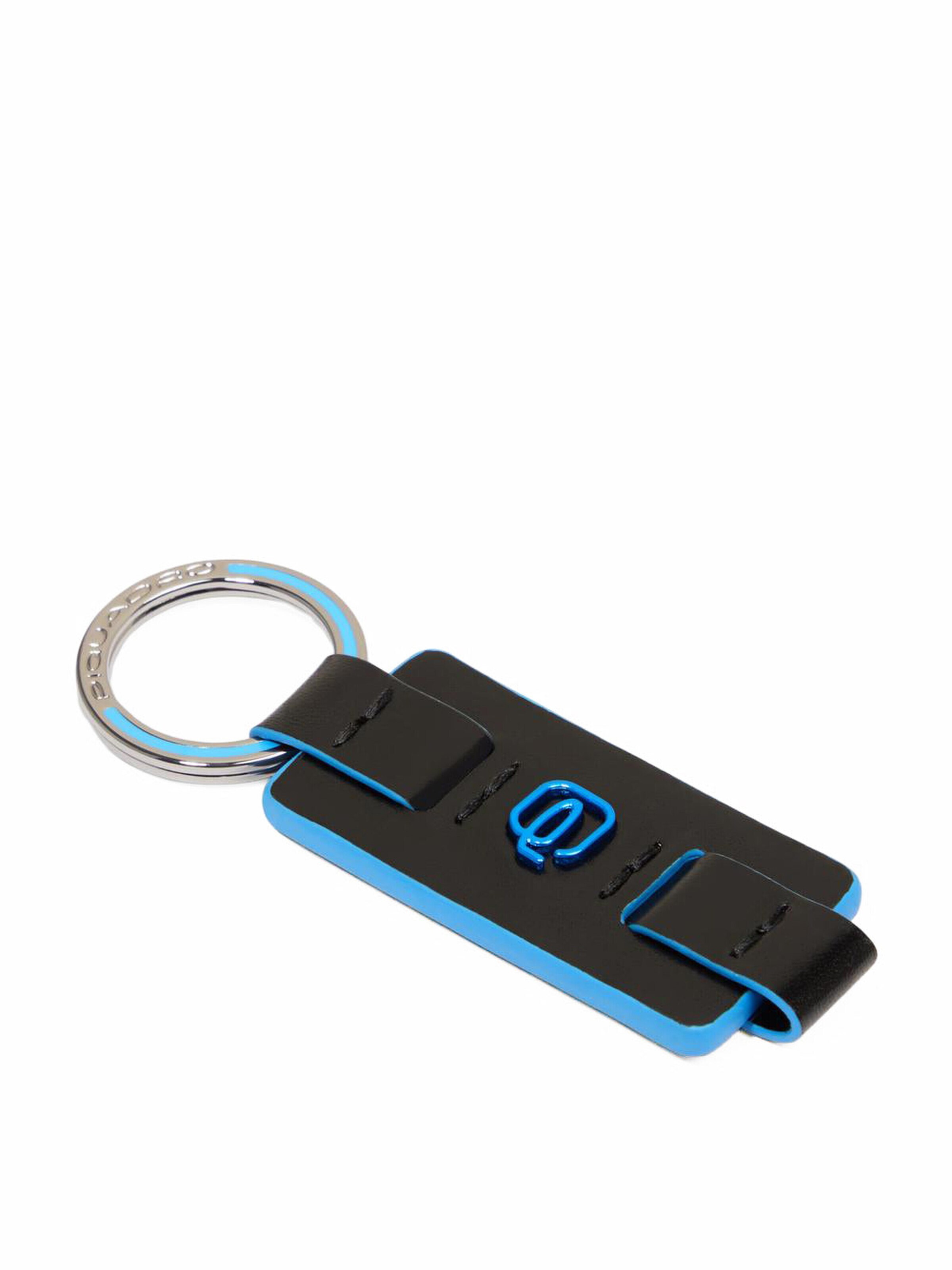 Piquadro Sleutelhanger in Zwart: voorkant