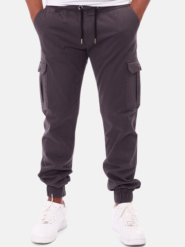 Reslad Regular Cargo Pants 'RS2084' in Grey: front
