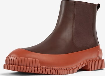 CAMPER Chelsea Boots 'Pix' in Brown: front