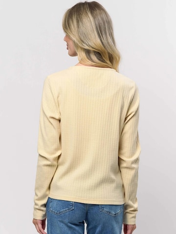 Cardigan 'Maise' U.S. POLO ASSN. en jaune