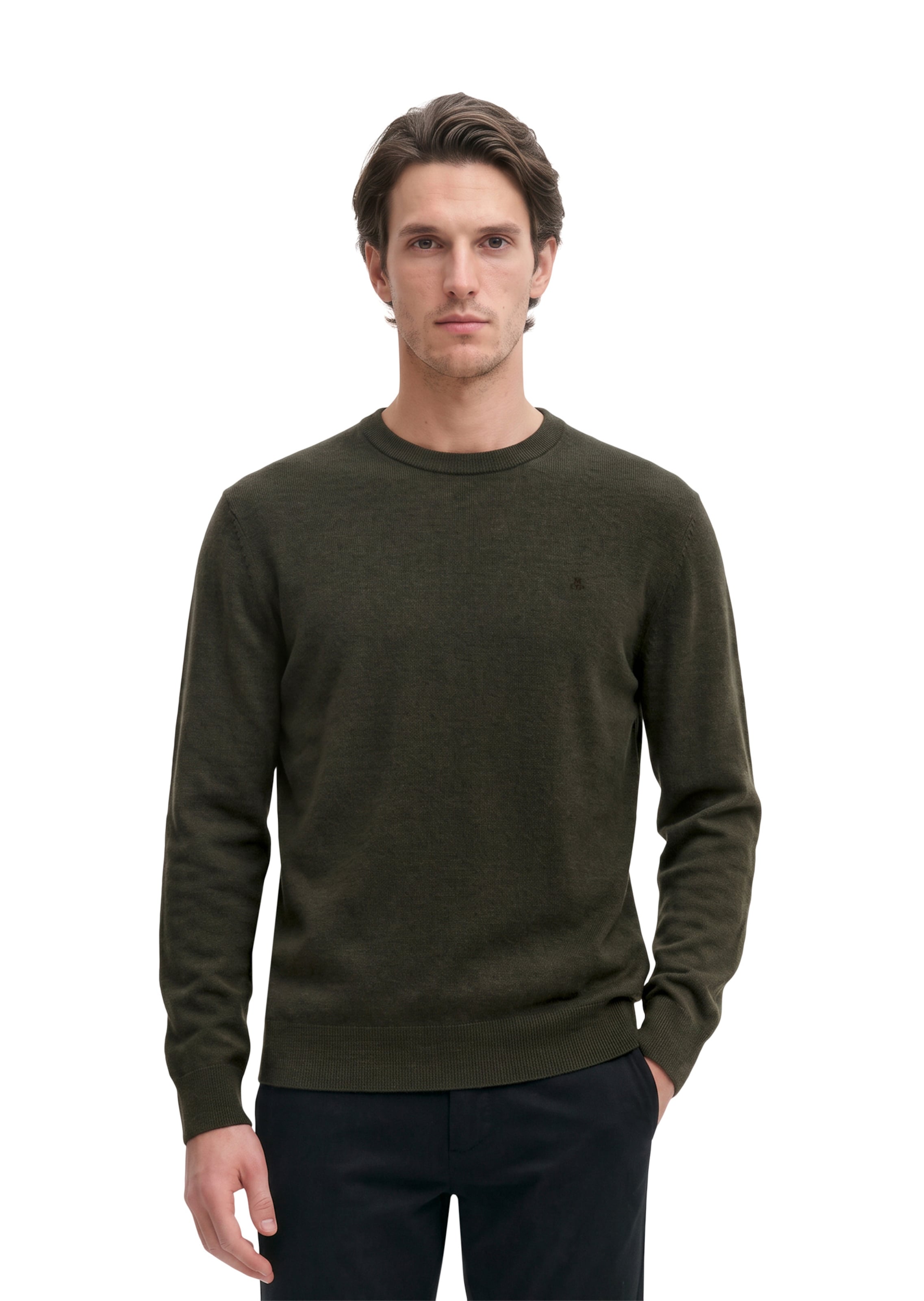 Marc O'Polo Pullover in Braun: Vorderseite