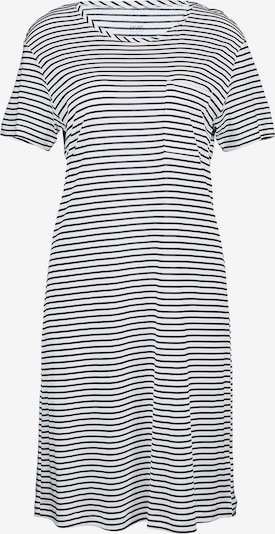 CALIDA Spalna srajca | črna / bela barva, Prikaz izdelka