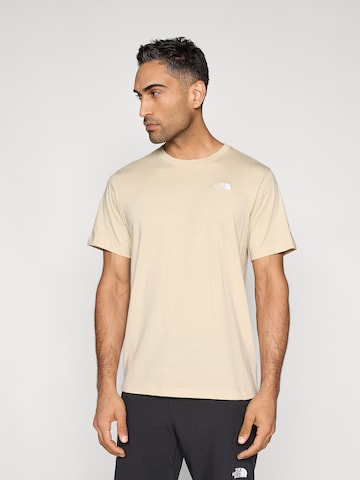 THE NORTH FACE Koszulka 'Evolution Simple Dome' w kolorze szary: przód