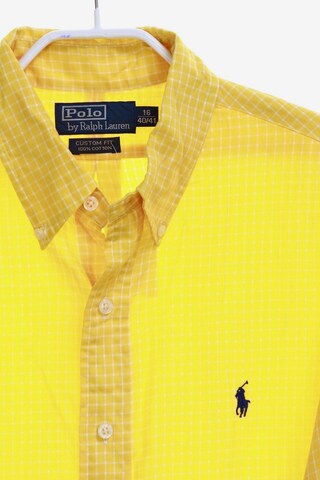 Polo Ralph Lauren Button Up Shirt in L in Yellow