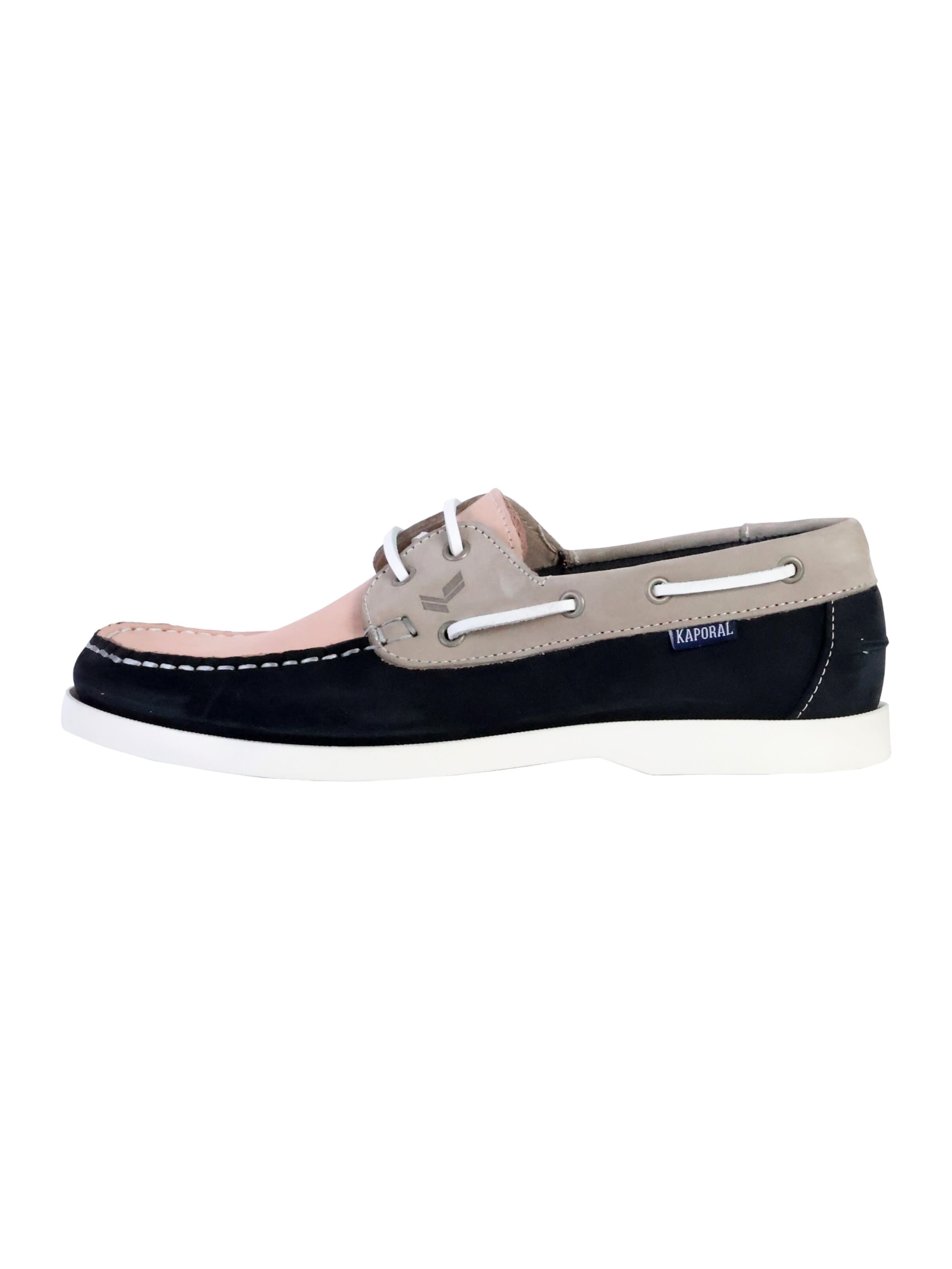 Kaporal - Zapatos con cordón en marrón: frente