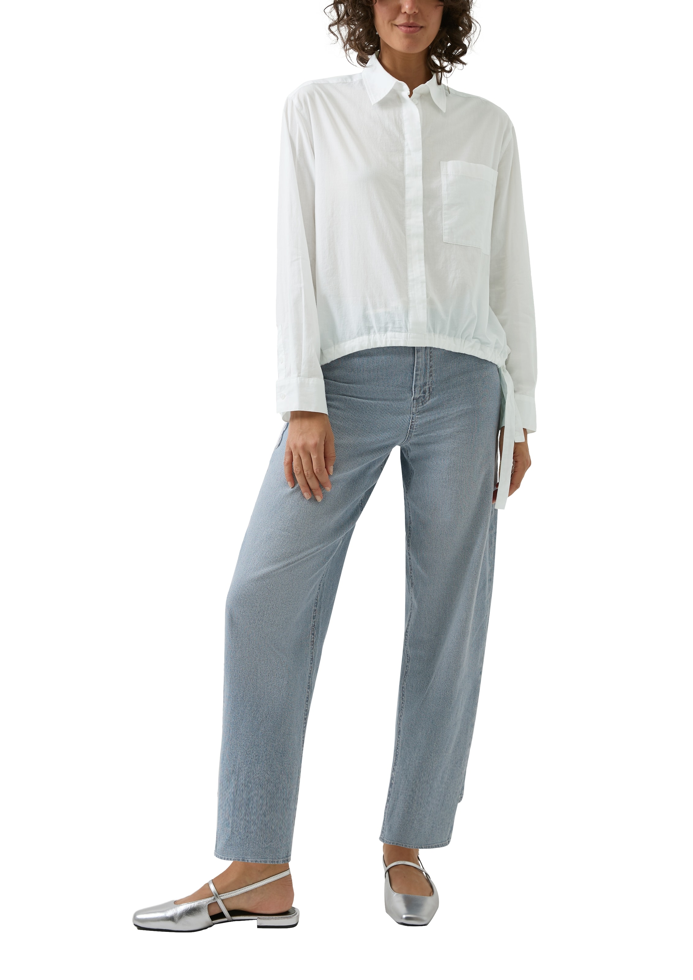 s.Oliver Blouse in White