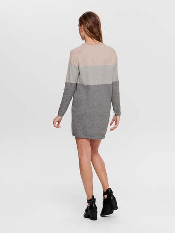 ONLY Knitted dress in Grey