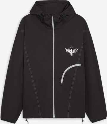 PUMA Sportjacke 'MELO x TOXIC Dime' in Schwarz: predná strana