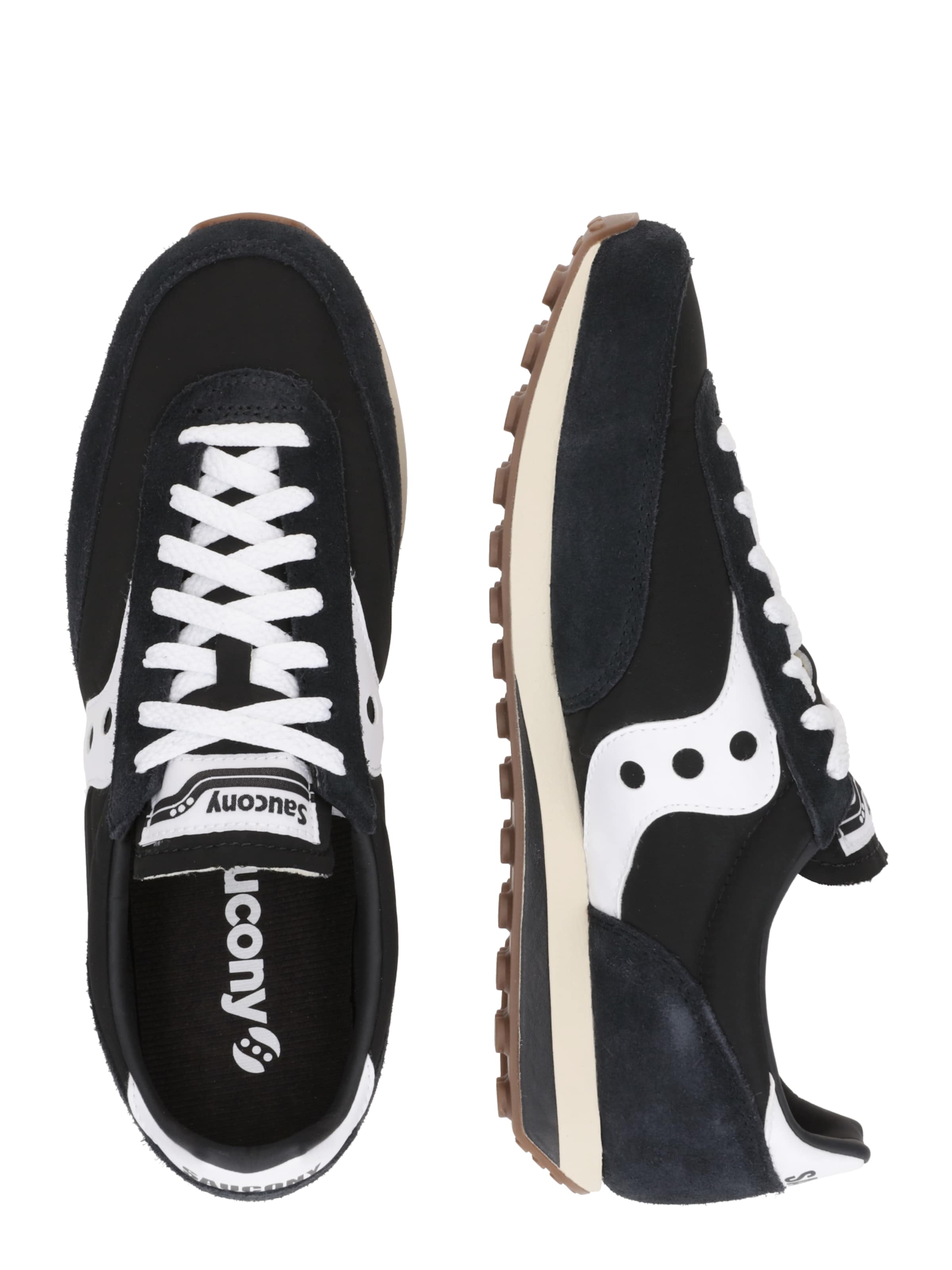 saucony Низкие кроссовки 'Trainer 80' в Черный