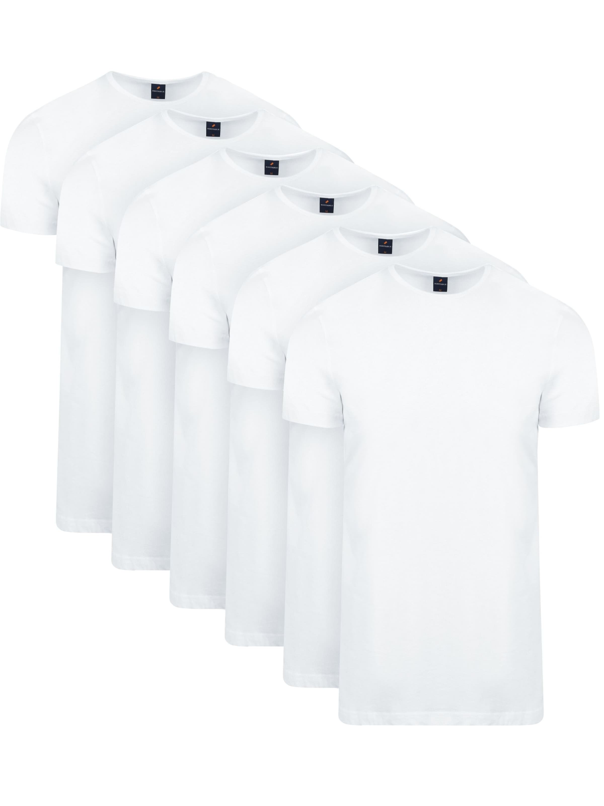 Maillot de corps 'Ota' Suitable en blanc : devant