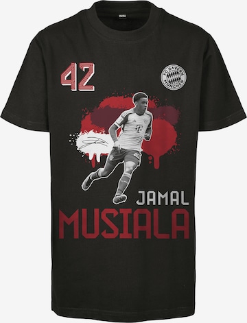 FC BAYERN MÜNCHEN Sportshirt 'Jamal Musiala' in Schwarz: predná strana