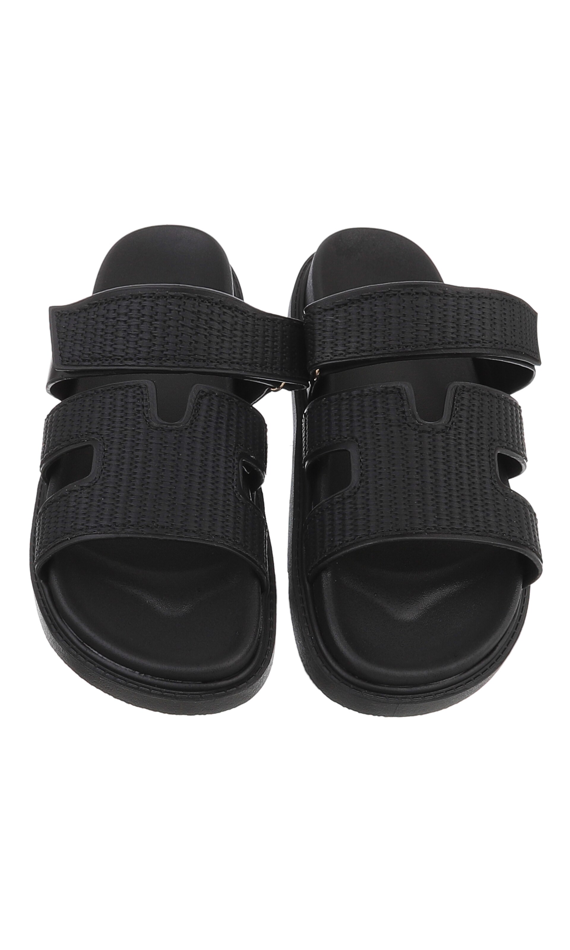 Ital-Design Pantolette in Schwarz