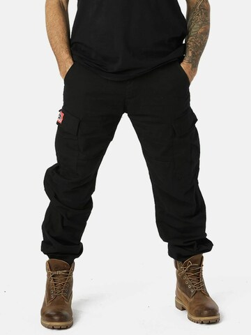 Molecule Regular Gargohousut 'Fitted' värissä musta: etupuoli