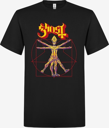 T-Shirt 'Ghost Papa Da Vinci' Ghost en noir : devant
