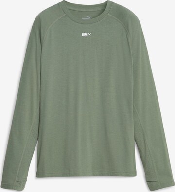 PUMA Performance shirt in Green: front