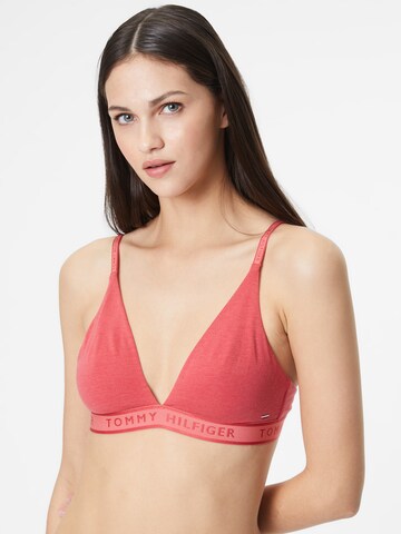 Tommy Hilfiger Underwear Triangle Bra in Red: front