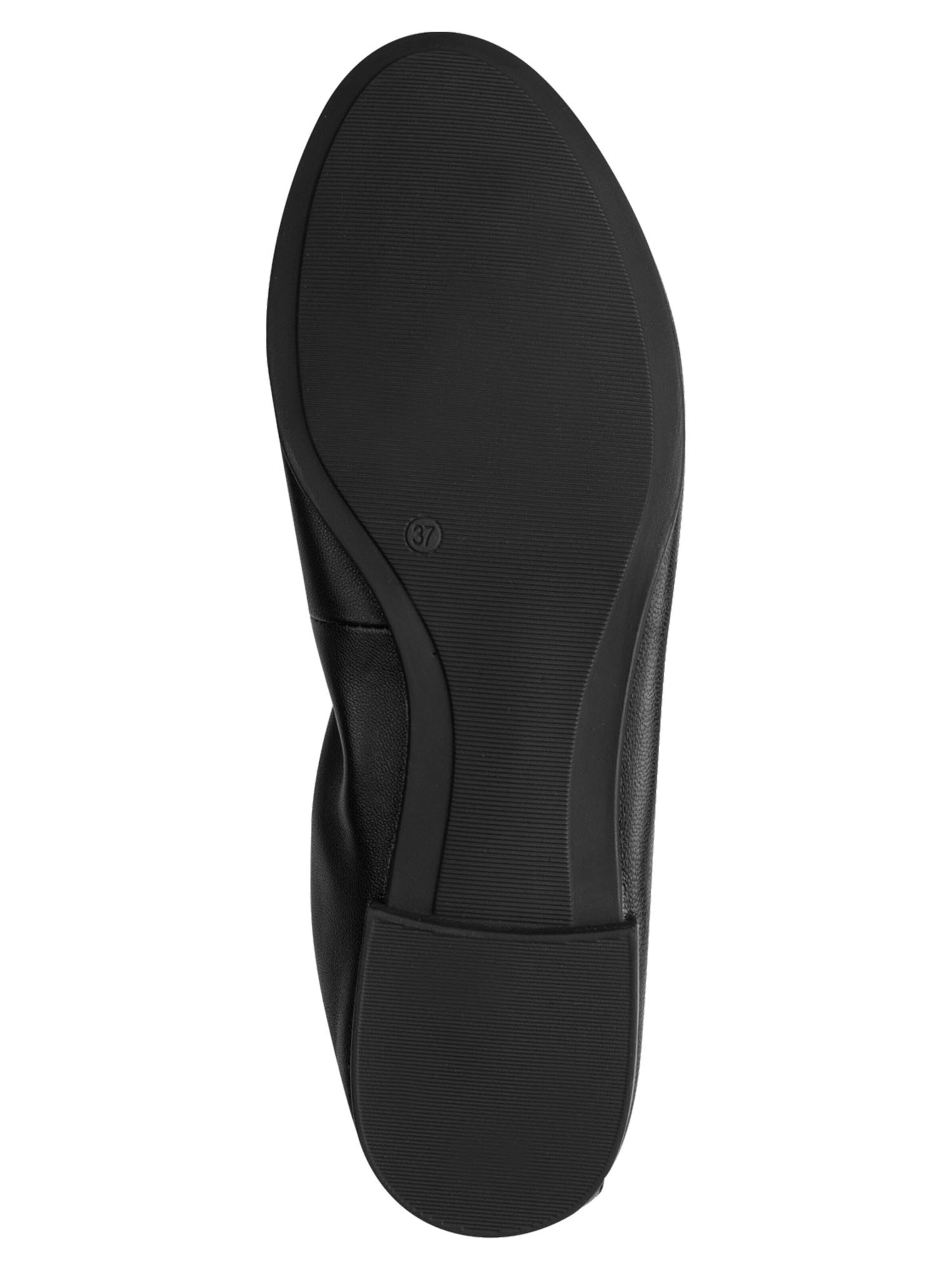 Tamaris Ballerina 'Basic' in Zwart
